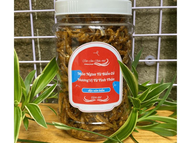 Cá Cơm Chiên Cháy Tỏi Ăn Liền